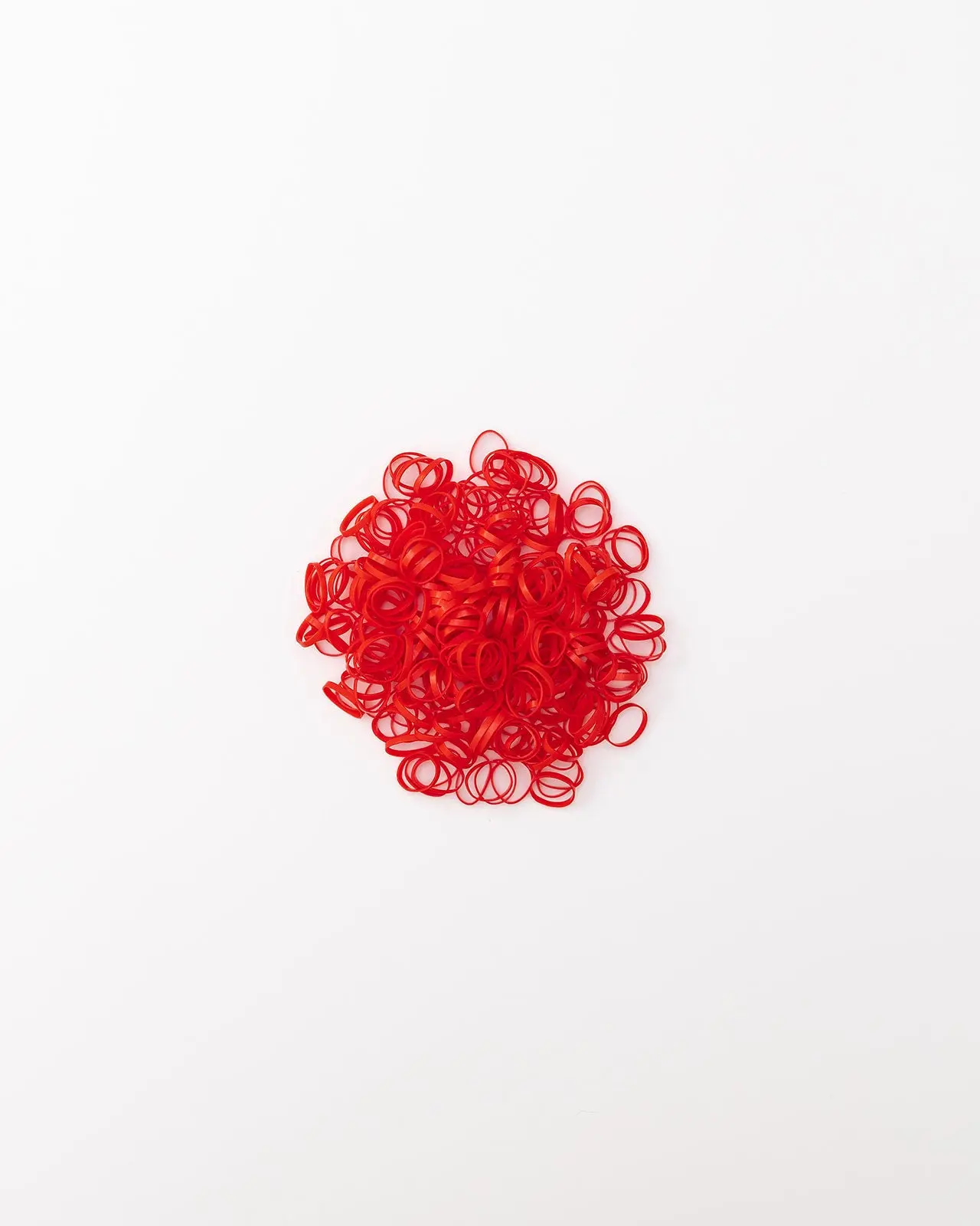 Red Plastic Elastics