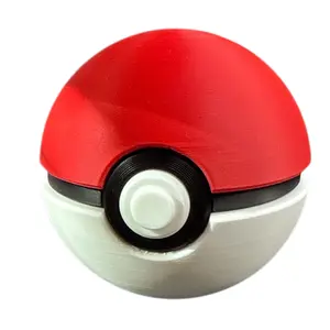 Poke Ball Standard  - Inspired 3D Printed Poke Ball Collectible