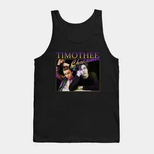 Timothee Chalamet Retro Style Tank Top