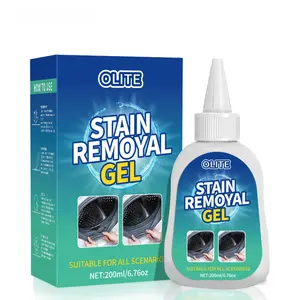 OLITE Powerful Stain Remover Gel 200ml Multi-Purpose Cleaner for Kitchen Washing Machines & Bathroom Removes Grease Mold Stains Safe for Appliances Surfaces