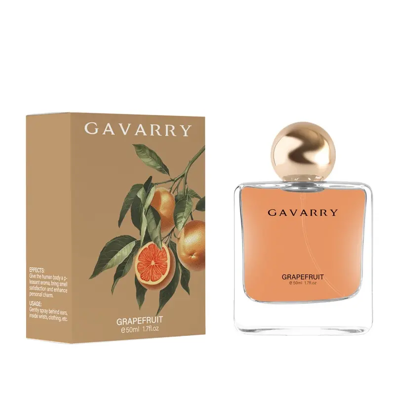 Gavarry New Grapefruit Perfume, Citrus & Melon Top Notes, Tropical Pineapple Middle, Clean Woody Base, Refreshing Citrus Blend Fragrance, Citrus Aroma Fragrance