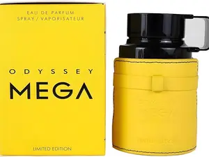 Armaf Odyssey Mega Limited Edition Eau de Parfum - Bold Refreshing Men's Fragrance with Citrus Notes for Everyday Wear