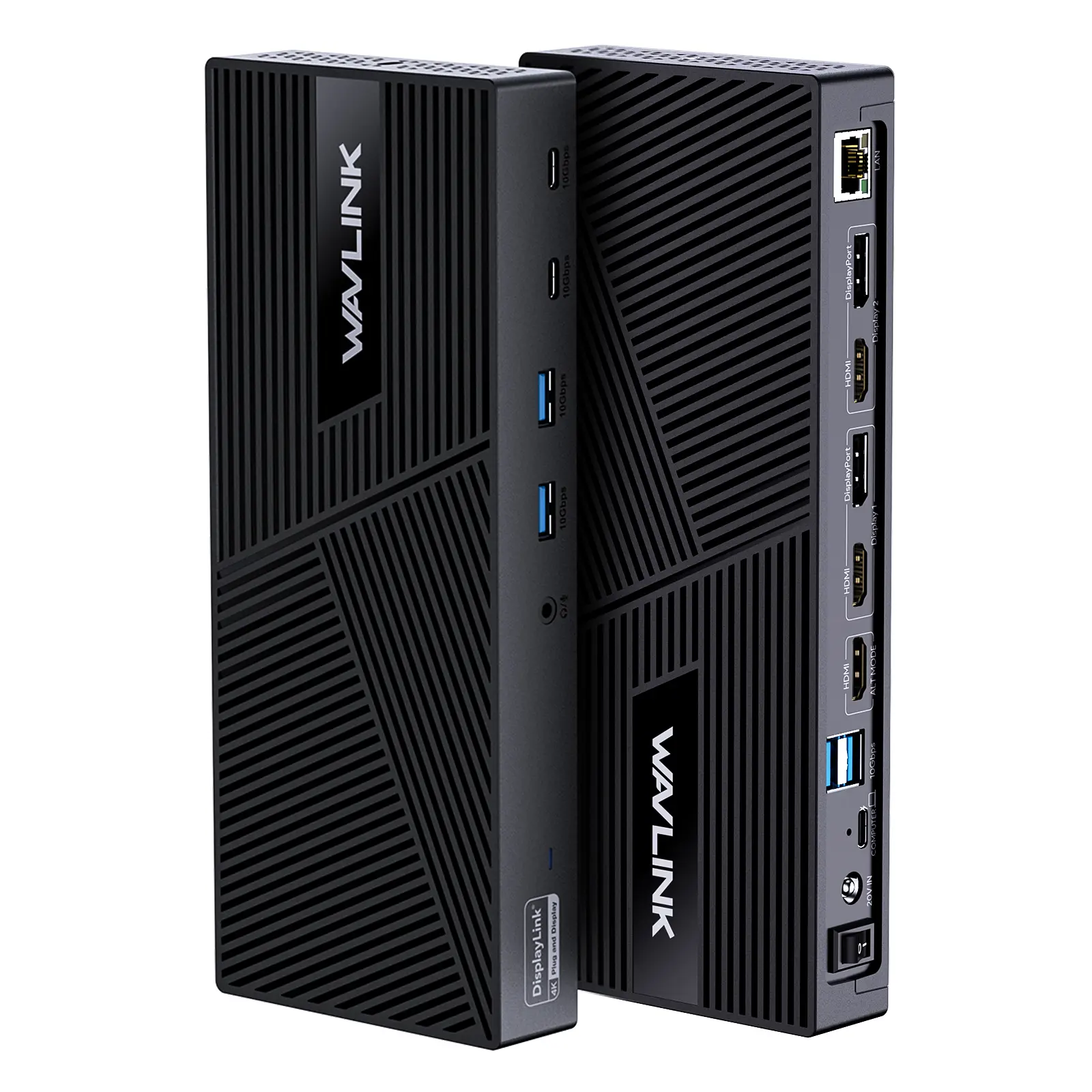 Wavlink Triple Display Universal Docking Station 15-in-1 USB-C Dock for Intel/M1/M2-Mac/Dell/Asus with 100W Laptop Charging 4K-HDMI 2xHDMI&DP 2xUSB-C 4xUSB-A Gigabit Ethernet Audio&Mic, 100W Charging, 130W Power Adapter