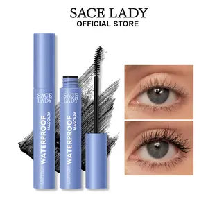 SACE LADY Waterproof Mascara Black Volume Lengthening Smudge-proof Eyelashes Eye Makeup
