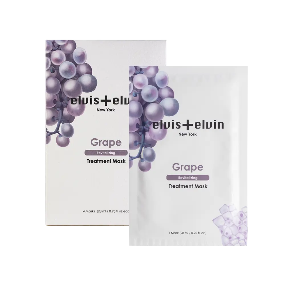 elvis+elvin | Grape Revitalizing Treatment Mask 3.0 (28ml / 112ml) elvis+elvin | Grape Revitalizing Treatment Mask 3.0 (28ml / 112ml)