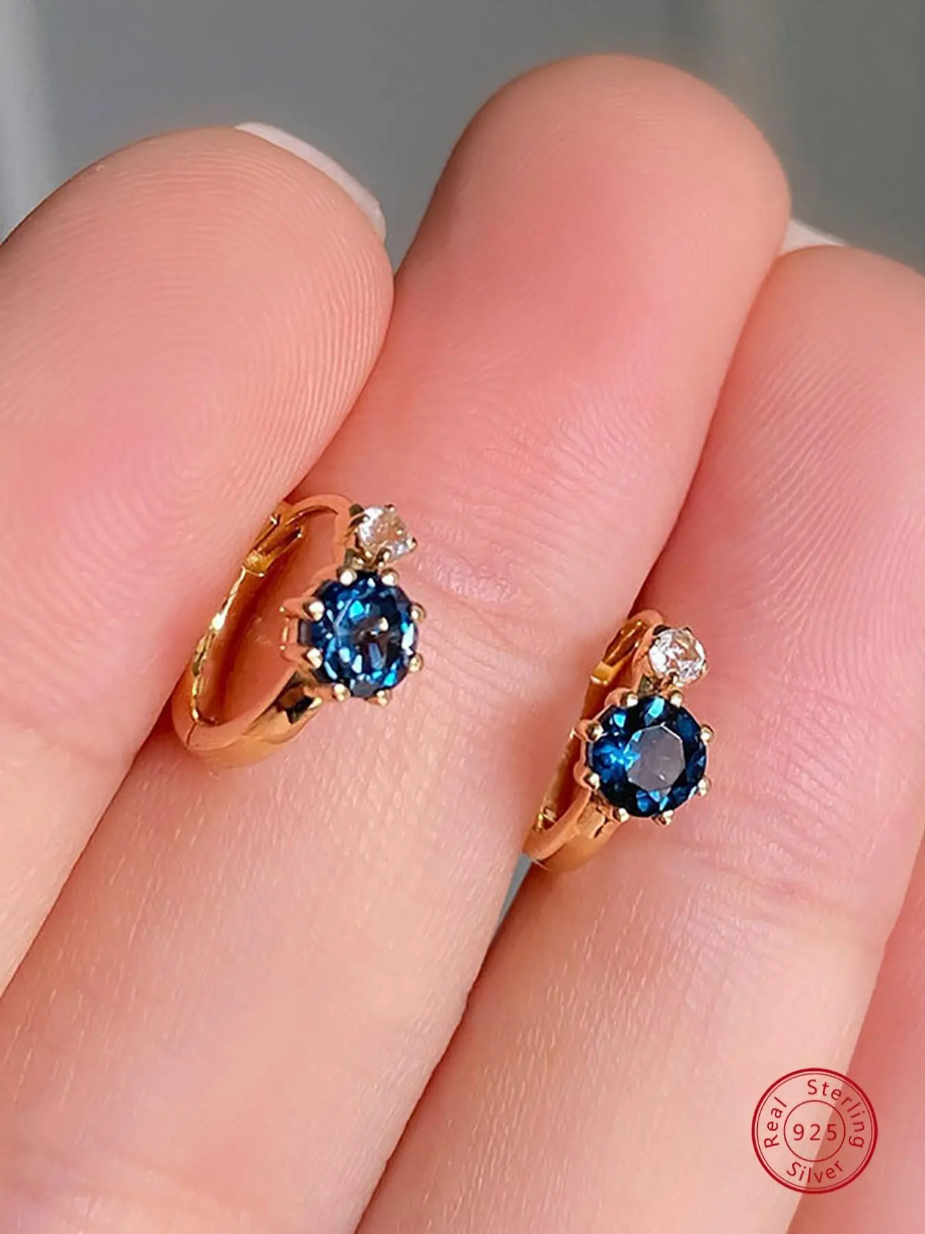 925 Sterling Silver Fashion Retro Zircons Design Earrings, Elegant Jewelry for Women, Trendy All-match & Exquisite Jewelry for Birthday Gift, Artificial Zircon Earrings, Sparkling Ear Jewelry, Shining Earrings, High Quality Earrings, Good Earrings