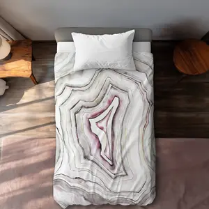 Begin Home Decor C1DCTXLW82N5EQ Geode Kitchen Hygge Twin Size Extra Long Duvet Cover - Cozy Home Decor Essentials
