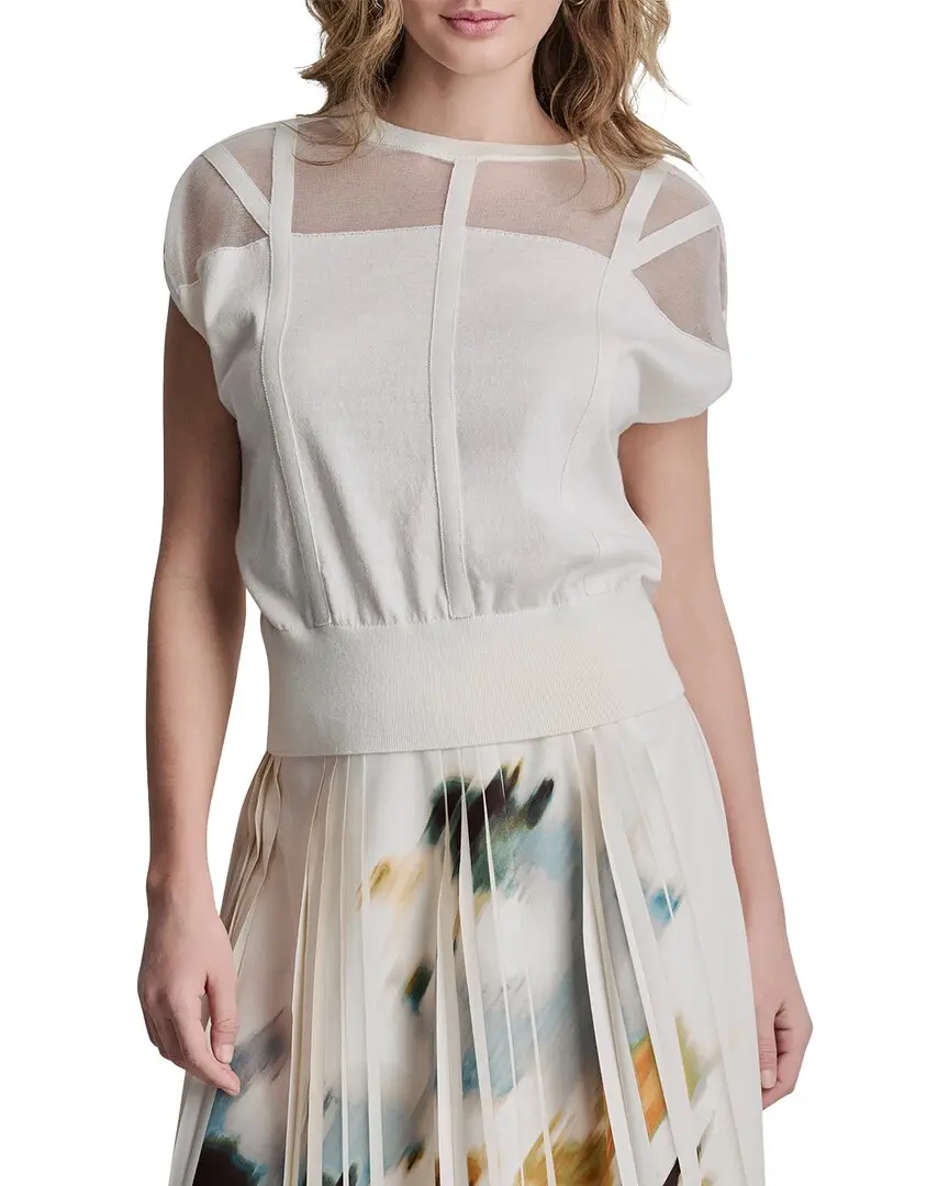 DKNY Corset Seam Sweater