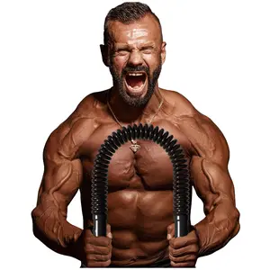 Zenooze's Power Twister Flex Bar, The Ultimate Upper Body Exercise Equipment for Strengthening Your Chest Workout