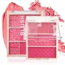 3 Color Matte Blush Palette, 2 Color Powder 1 Color Cream Waterproof Long Lasting High Pigment Skin Friendly Portable Blusher Makeup Beauty Cosmetics Everyday Versatile Makeup