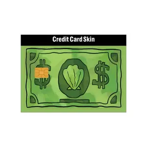 Money Shell Halo Debit/Credit Card Sticker unique design