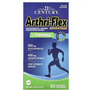 21st Century Arthri-Flex® Advantage + Turmeric, 90 Vegetarian Capsules | HSA/FSA Eligible