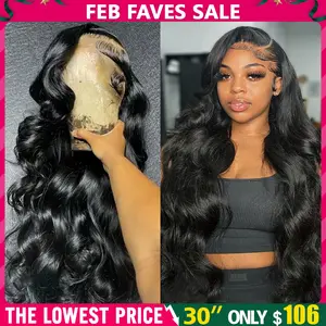 Bling Hair 13x6 Lace Front Wigs Human Hair Pre Plucked Body Wave HD Lace Front Wigs Human Hair 180% Density Frontal Wigs Human Hair TikTokShopHolidayHaul