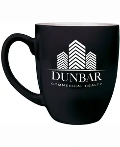 Custom Engraved 16oz Bistro Ceramic Mugs