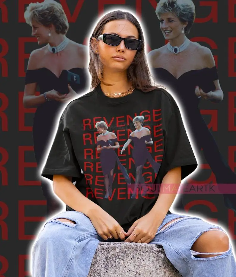 Retro Princess Diana Shirt, Vintage Princess Diana Tshirt, Revenge Sweater, Princess Diana Hoodie, 90s Tee