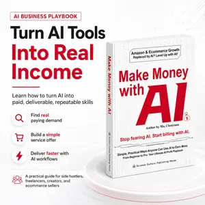 English Business & Management Book for Creators & Digital Entrepreneurs – Turn AI Tools into a Sellable, Deliverable, Scalable Skill to Build a Lean, Flexible Business & Useful Offers