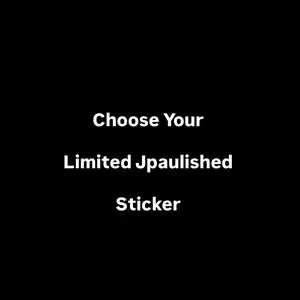 Limited And Signed Jpaulished Sticker