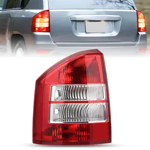 Nilight Taillight Assembly Compatible with 2007 2008 2009 2010 Jeep Compass Tail Light OE Style Rear Lamp Replacement Driver Side