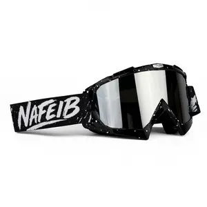 Motorcycle Tactical Windproof Goggles, Outdoor Riding Goggles, Off-Road Cycling Eyewear, Skiing Glasses, Protective Sunglasses for Outdoor Activities