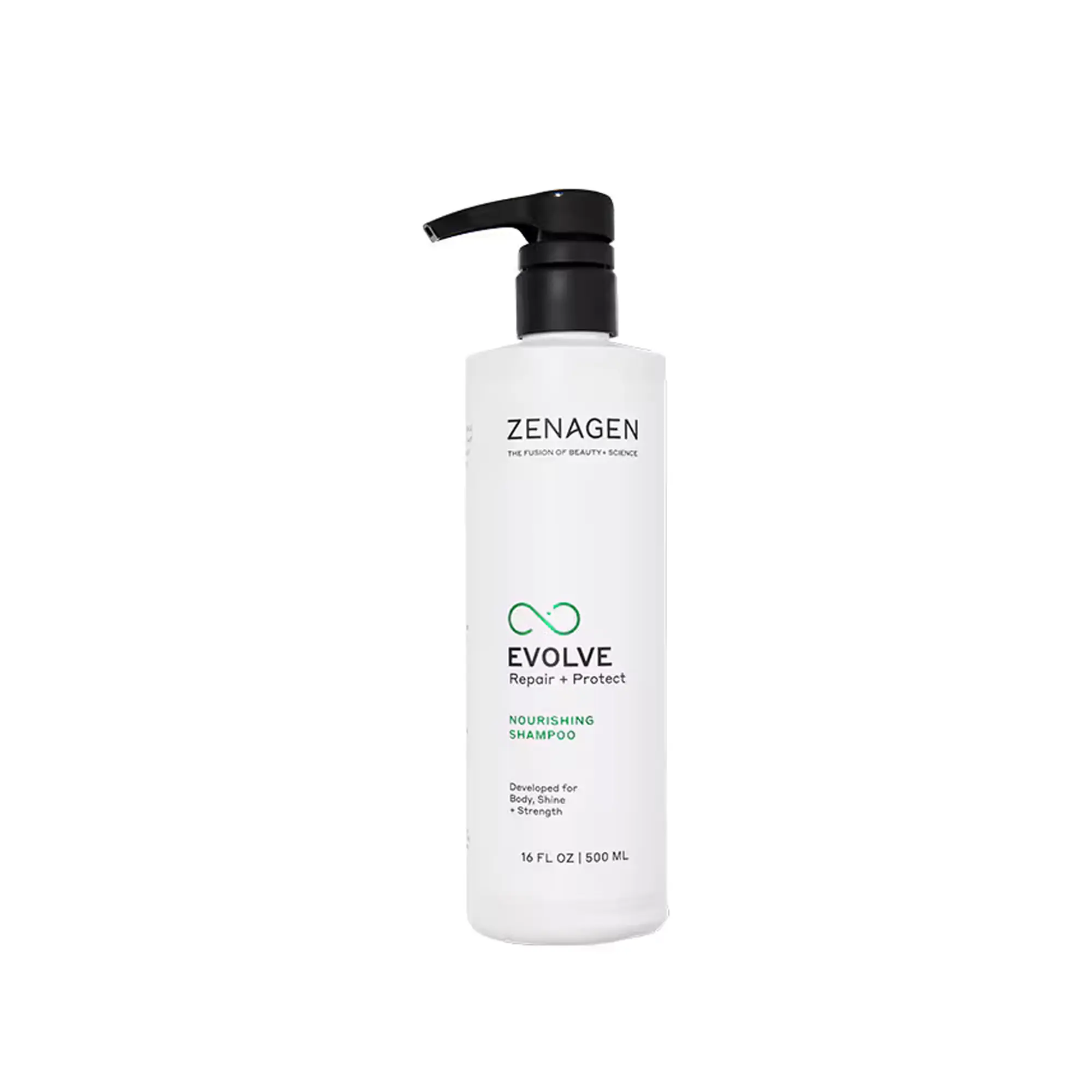 Zenagen Evolve Hair Repair Shampoo Treatment, a Cleansing Plant-Based Blend to Strengthen Dry, Damaged, and Color-Treated Hair, Haircare, Liquid, All Natural Shampoo, Cleanser, Conditioner, Hair Color Shampoo