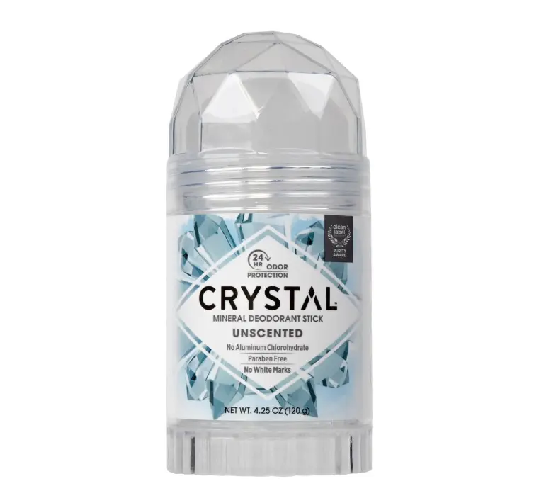 CRYSTAL Deodorant Stick (30003), Unscented, 4.25 Ounce
