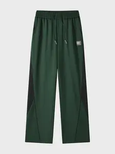 Trendy Wide Leg Sport Pants for Z Generation, Side Seam Design + Flowing Fabric, Essential Y2K Streetwear for Men