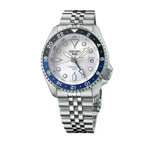 Seiko Men's Automatic 5 Sports Stainless Steel Bracelet Watch 42mm SSK033