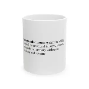 Homographic Memory Ceramic Mug