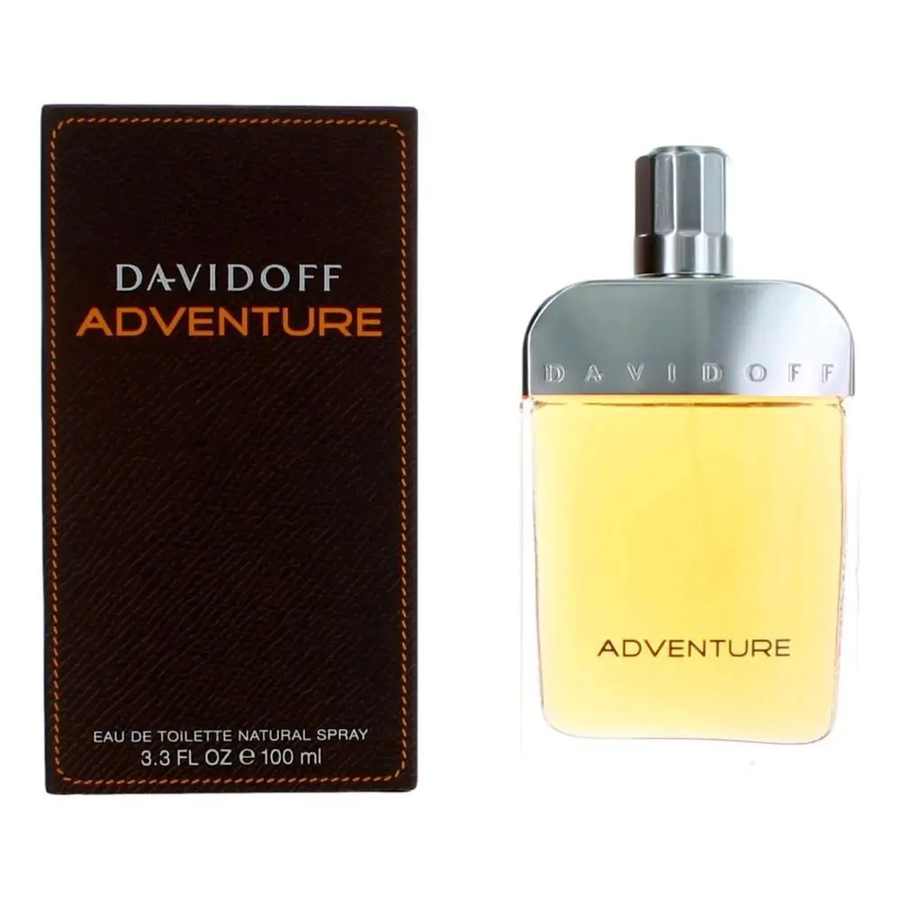 Davidoff Adventure Masculine Eau de Toilette Spray for Men, 3.3 oz, Fresh Daily Wear Fragrance with Distinctive Aroma