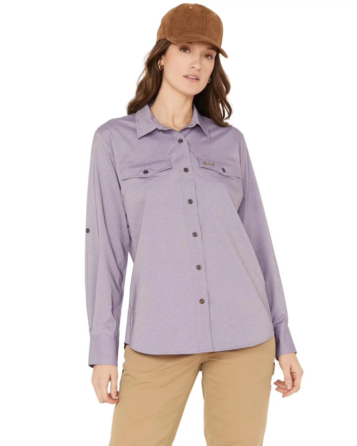 Ariat Women's Rebar Venttek Long Sleeve Button Down Work Shirt - 10043563