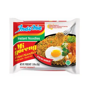 Indomie Mi Goreng Fried Instant Noodles, Pantry Food with Protein, E-Commerce Food Item
