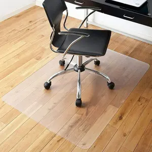 High-Efficiency Anti-Slip Protective Chair Pad | High-Elasticity Transparent Material, Multiple Sizes for Full Coverage, Smooth Sliding with No Noise, Protects Floors and Carpets