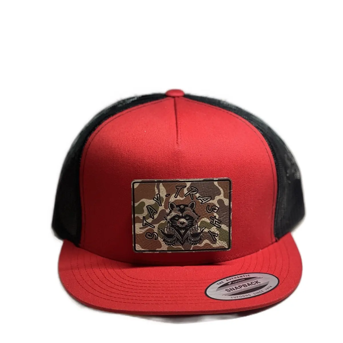 Raccoon “Stay Trashy” Trucker Hat Raccoon “Stay Trashy” Trucker Hat