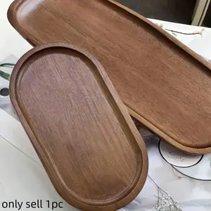 Wooden Serving Tray , Multi-Functional Design for Home & Restaurant Use, Breakfast, Cake, Bread, Kitchen, Christmas Gift Idea, Dinner Plates