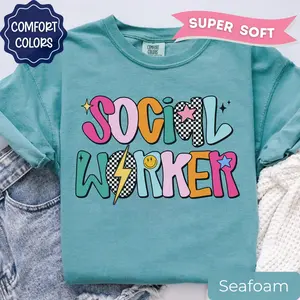 Social Worker Shirt  School Counselor, Therapist Shirt, MSW Shirt