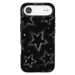 Crystal Chrome Stars iPhone Case