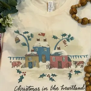 Christmas in the heartland T-shirt or Sweater