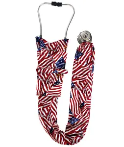 Stethoscope Cover – Stylish and Durable - Small US Flag