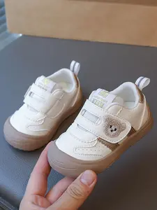 2026 Spring Kids Bear Cute Casual Shoes, Unisex Baby Toddlers Infant Velcro Breathable Soft Sole, Soft Soled Shoes, Versatile Anti-Slip Sports Shoes for All Seasons, Baby Walking Shoes, Walking Shoes Babies, Prewalker Shoes