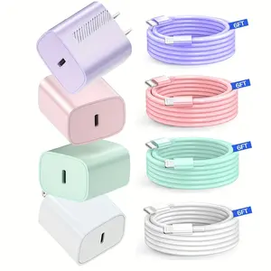 For iPhone 14 Fast Charger, 20W PD USB C Wall Charger with 6ft Fast Charging Cable for iPhone 14/14 Pro/14 Pro Max/14 Plus/13/12/11/Pro/Pro Max/Mini/Xs Max/X, iPad