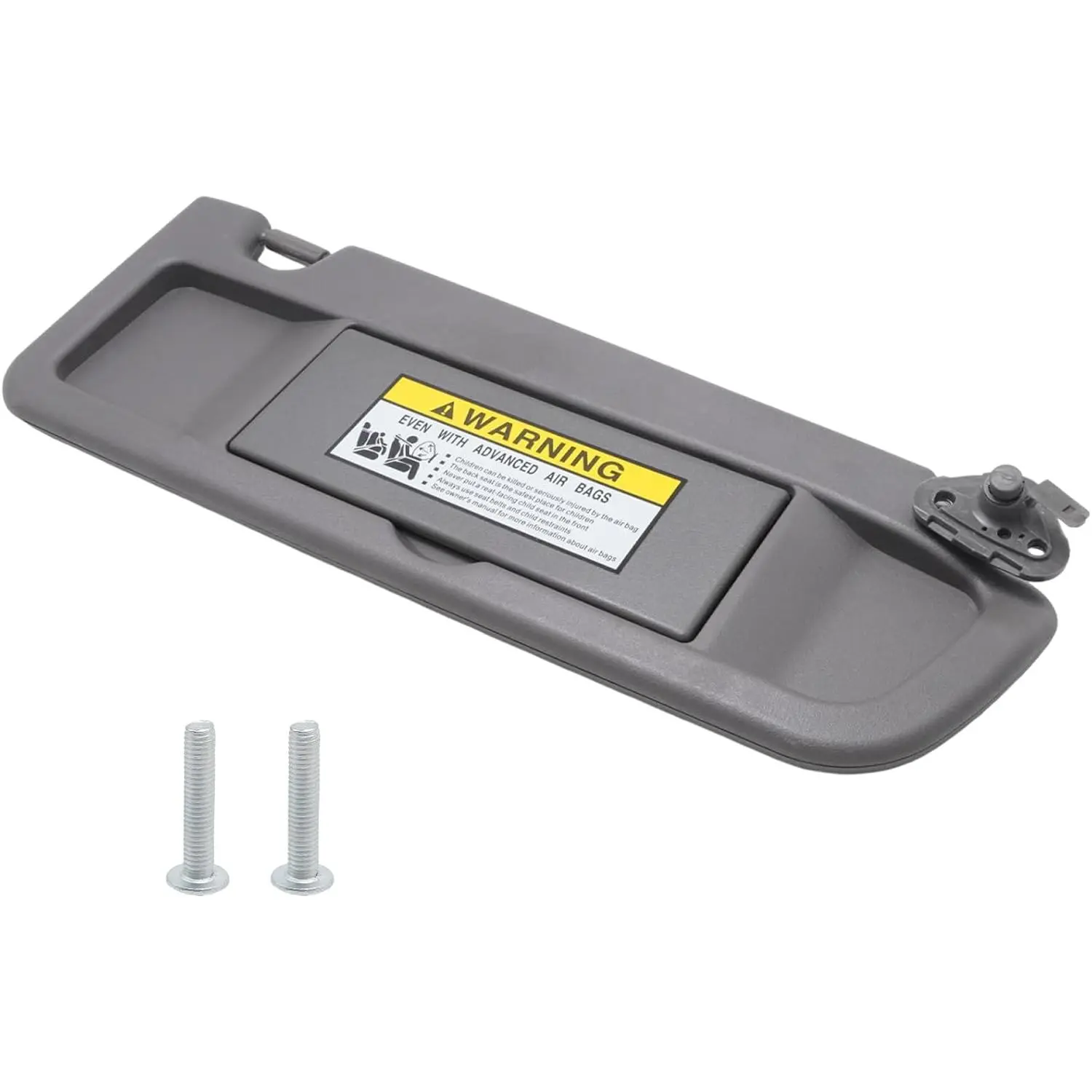 83230-SNA-A01ZA Right Passenger Side Sun Visor - Glare-Reducing Sunlight Blocker, Replacement for Honda Civic, Fits 2006-2011