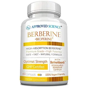 Approved Science Berberine - 60 Capsules