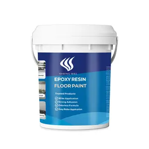 Premium Eco-Friendly Epoxy Floor Coating Kit - Concrete Sealant, Heavy-Duty Wear-Resistant Waterproof Seamless Resin, Low-Odor Non-Toxic High-Gloss Durable Epoxy Finish, 1Gal & 3Gal Options for DIY Garage, Basement Floors, Cement Crack Repair