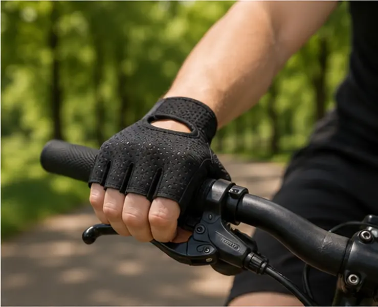 Workout Gloves for Men and Women, Breathable Weightlifting Gloves with Non-Slip Silicone Padded Palms for Gym, Cycling and Pull-Ups