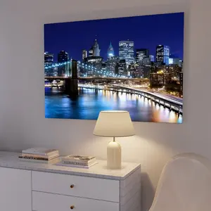 New York City Manhattan,Painting Print Gift,Artistic Posters,Room Wall Photo Decoration,Ornaments Decoration.