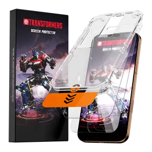 Dust-Free Installation Tempered Glass Screen Protector for iPhone 12/13/14/15/16/17 Series, 9H Hardness Anti-Scratch & Anti-Fingerprint, HD Clear/Privacy Anti-Spy, Bubble-Free, Full Coverage Protective Film