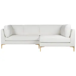 Chamberlain Beige Boucle Sectional Sofa Right Facing Chaise