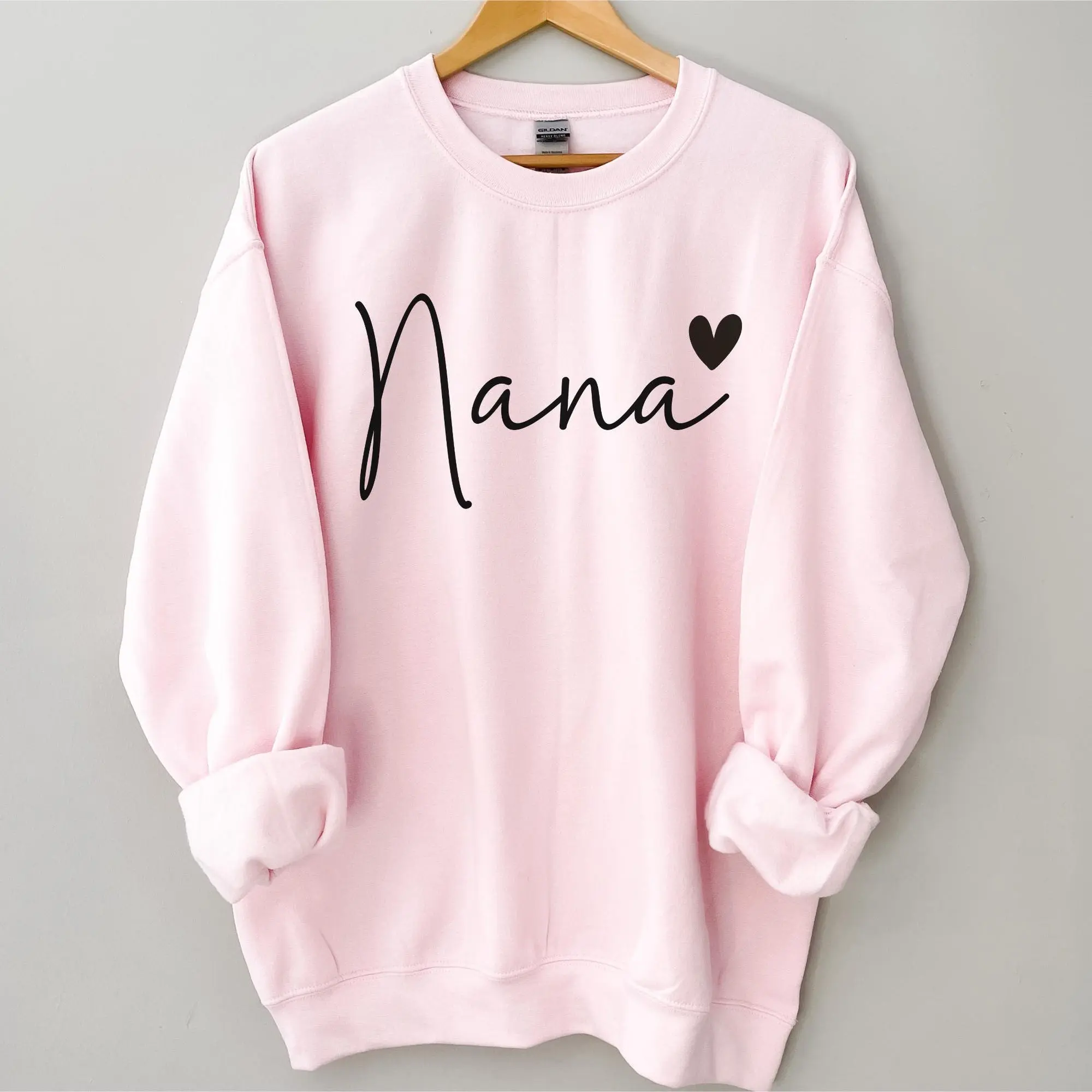 Nana Sweatshirt, Nana Shirt, Gift for Grandma, Gift for Nana, Grandma Sweater, New Grandma Gift Cotton Fabric