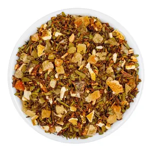 Peach Apricot Loose Leaf Green Honeybush Herbal Tea - Fusion Teas