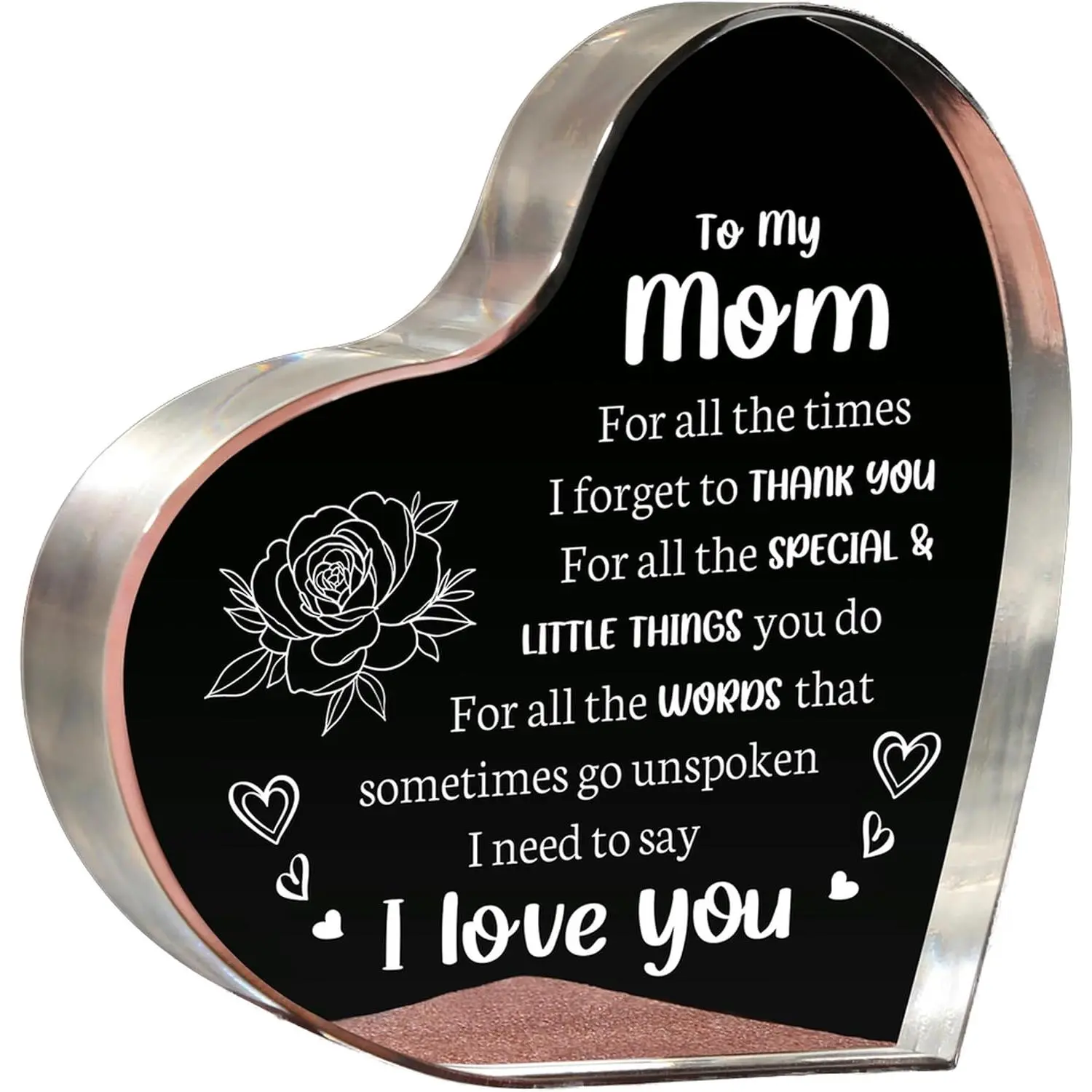 Mothers Day Gifts, Gifts for Mom, I Love You Mom Birthday Gifts - Mother  Keepsake -  Christmas Mother's Day Gifts for Mom from Daughter Son